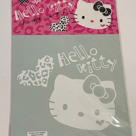 Sanrio Art Sanrio Hello Kitty Car Window Decal Poshmark